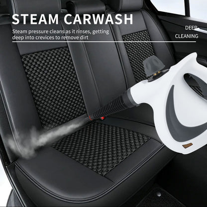 PureSteam Pro -Pressurized Handheld Multi-Surface Natural Steam Cleaner with 12 pcs Accessories