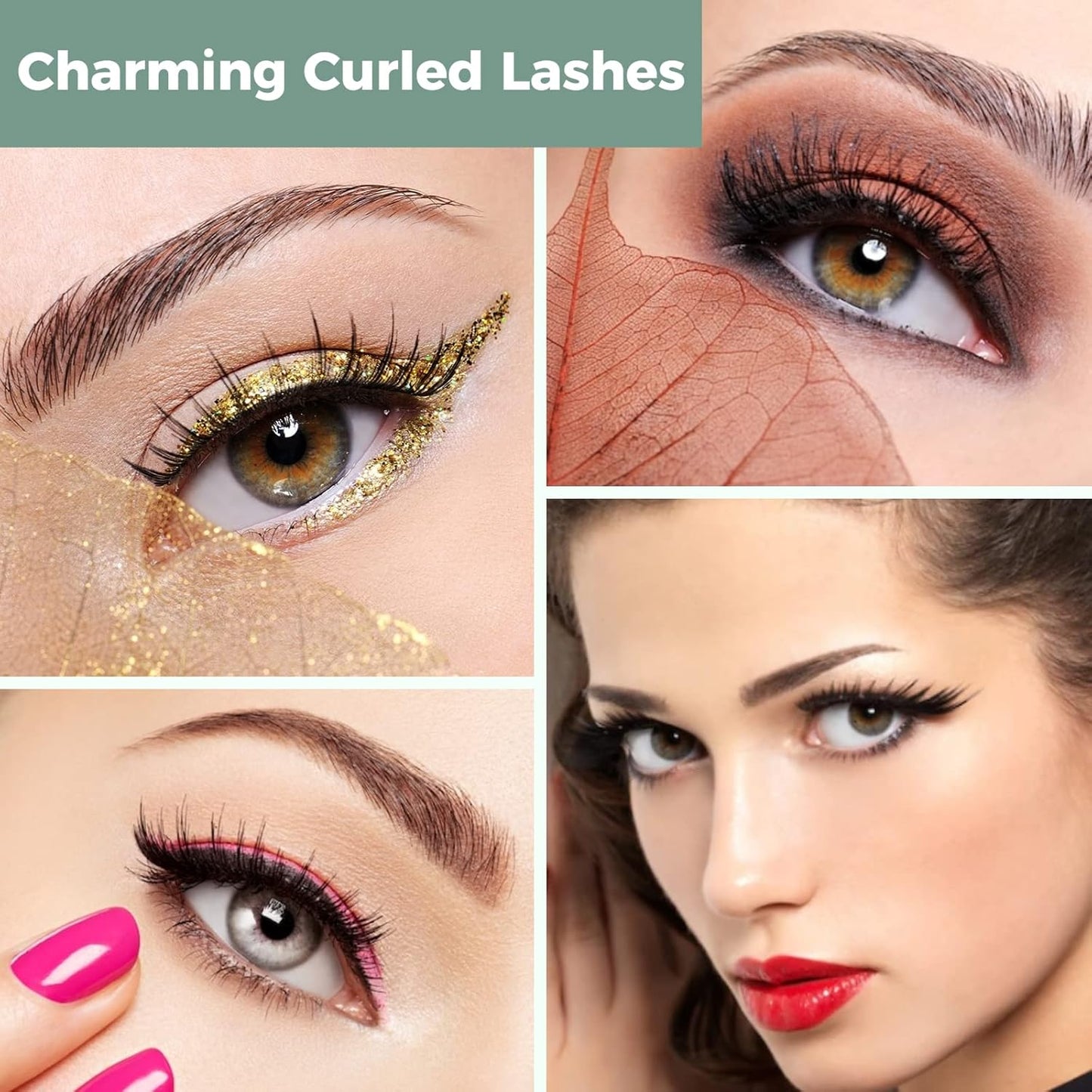 Lash Lift Pro, Portable Electric Heated Eyelash Curler: USB Rechargeable for Fast, Long-Lasting Beautiful Lashes
