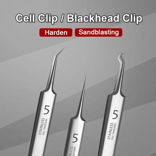 Ultra-Fine Professional Facial Blackhead Remover Tweezers