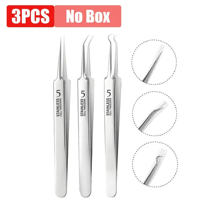 Ultra-Fine Professional Facial Blackhead Remover Tweezers