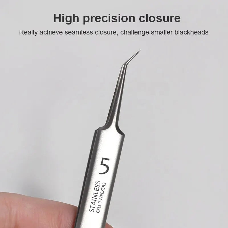 Ultra-Fine Professional Facial Blackhead Remover Tweezers