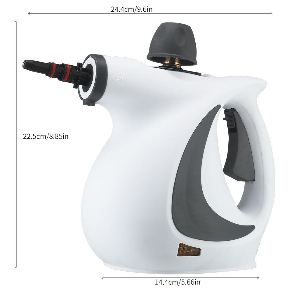 PureSteam Pro -Pressurized Handheld Multi-Surface Natural Steam Cleaner with 12 pcs Accessories