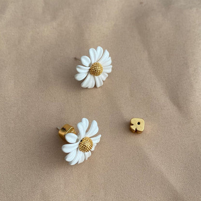24K Gold-plated Daisy Studs Earrings