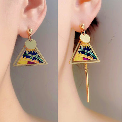 Spanish Style Asymmetrical Earrings