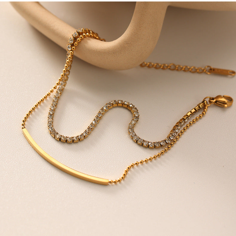 Fashion Chain Zircon Bracelets