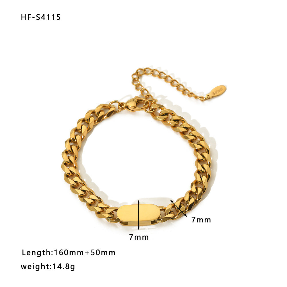 Fashion Chain Zircon Bracelets