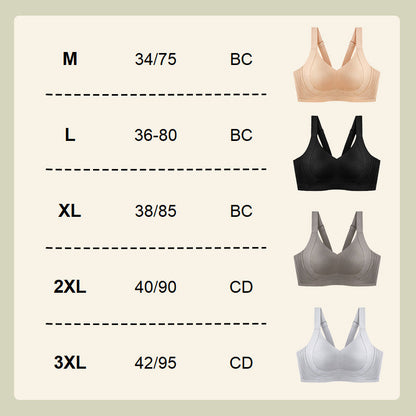 🎁Hot Sale 49% OFF⏳ Wire-Free Non-Marking Skin-Friendly Push-Up Bra